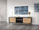 Diamond TV Cabinet 154cm in Oak Evoke