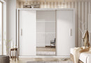Idea ID-01 Sliding Door Wardrobe 250cm in White Matt