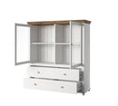 Evora 46 Display Cabinet in Abisko Ash