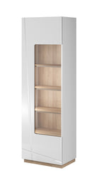 Futura FU-02 Display Cabinet in White Gloss