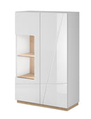 Futura FU-05 Display Cabinet in White Gloss