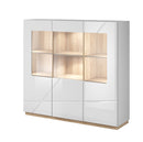 Futura FU-06 Display Cabinet in White Gloss