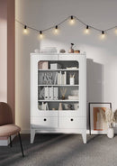 Femii FE-08 Display Cabinet 92cm in White