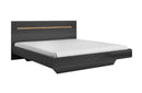 Hektor 31 Grey Gloss Bed [EU King]