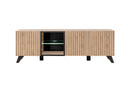 Liam TV Cabinet 160cm in Oak Hickory