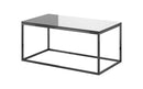 Helio 99 Coffee Table in Grey Glass