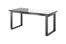 Helio 92 Extending Table in Grey Glass