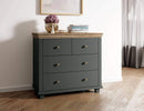 Evora 27 Chest of Drawers in Green