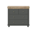 Evora 27 Chest of Drawers in Green