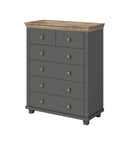 Evora 45 Chest of Drawers in Green