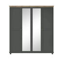 Evora 20 - 4 Door Wardrobe 200cm in Green