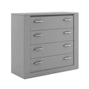 Idea ID-10 Chest of Drawers in Grey Matt