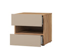 Impressio 23 Bedside Table in Oak Mauvella