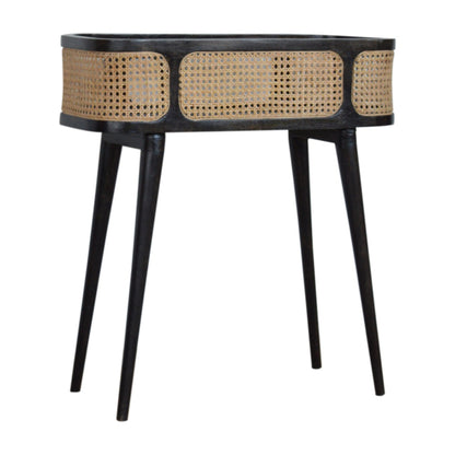 Larissa Carbon Black Tray Table