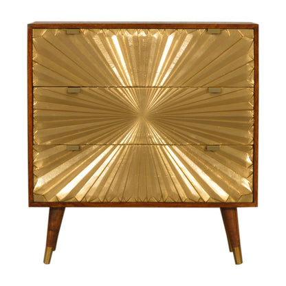 Manila Gold Chest of Drawers