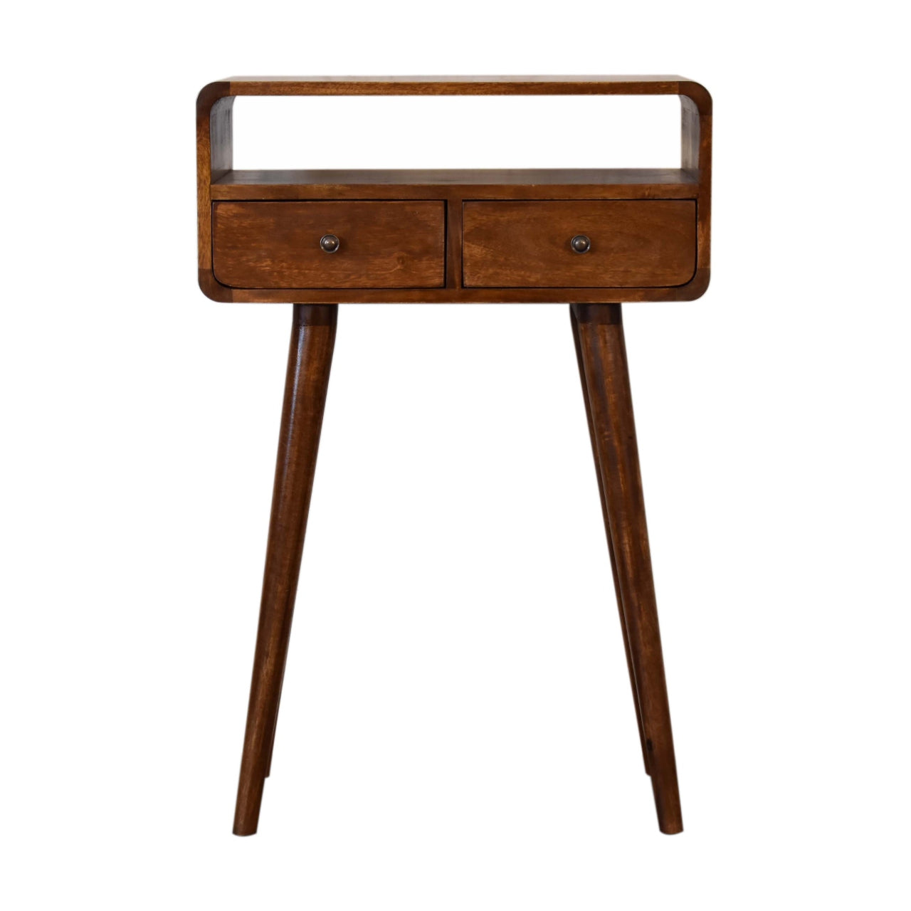 Mini Chestnut Console Table