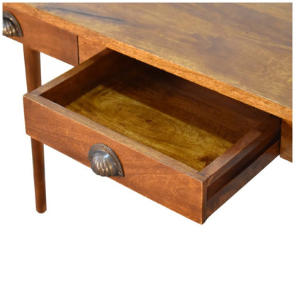 2 Drawer Chestnut Writing Desk