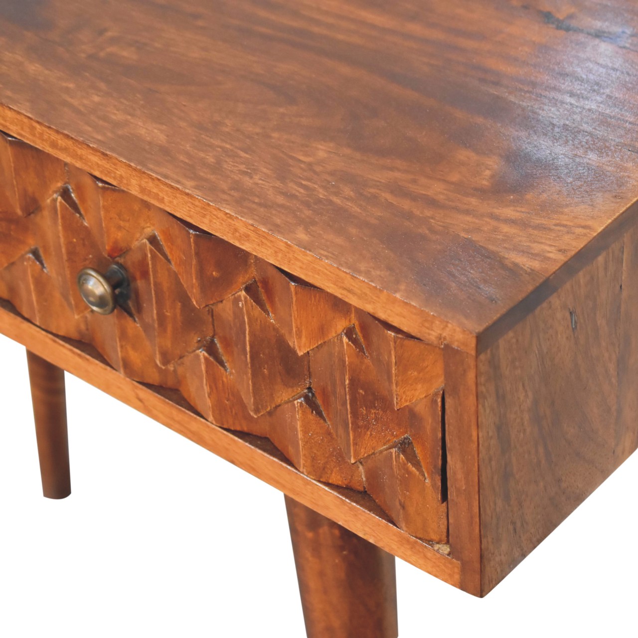 Chestnut Pineapple Console