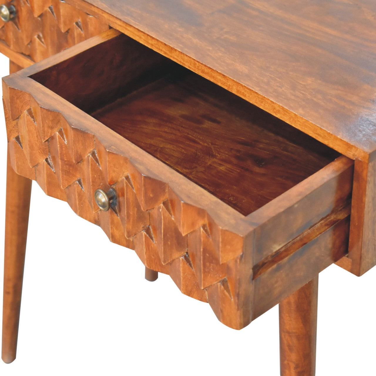 Chestnut Pineapple Console