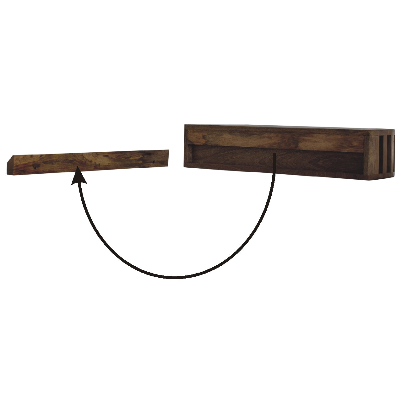 Ariella Floating Console Table