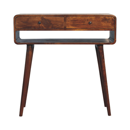 Sonata Chestnut Console Table