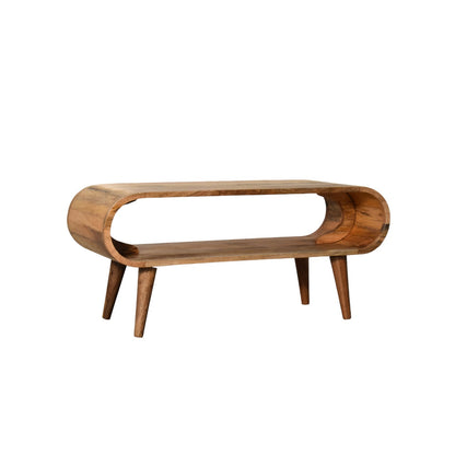 Amaya Nordic Style Oak-ish Coffee Table