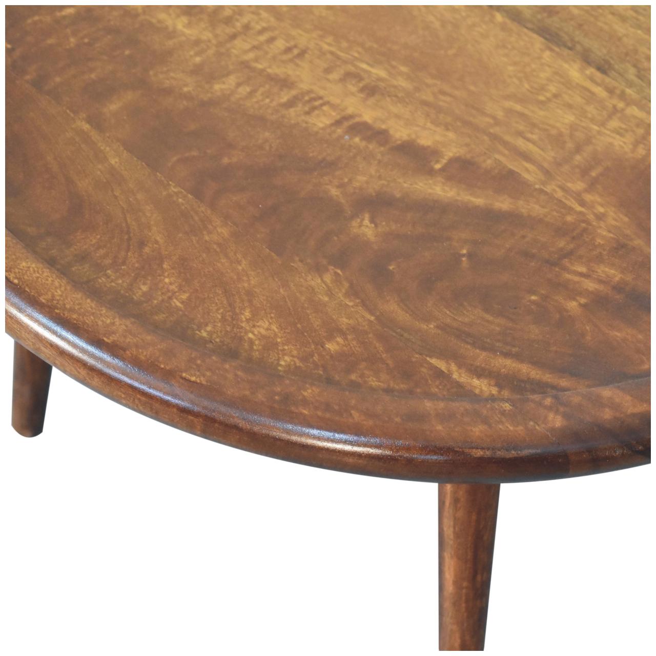 Chestnut Plate Coffee Table