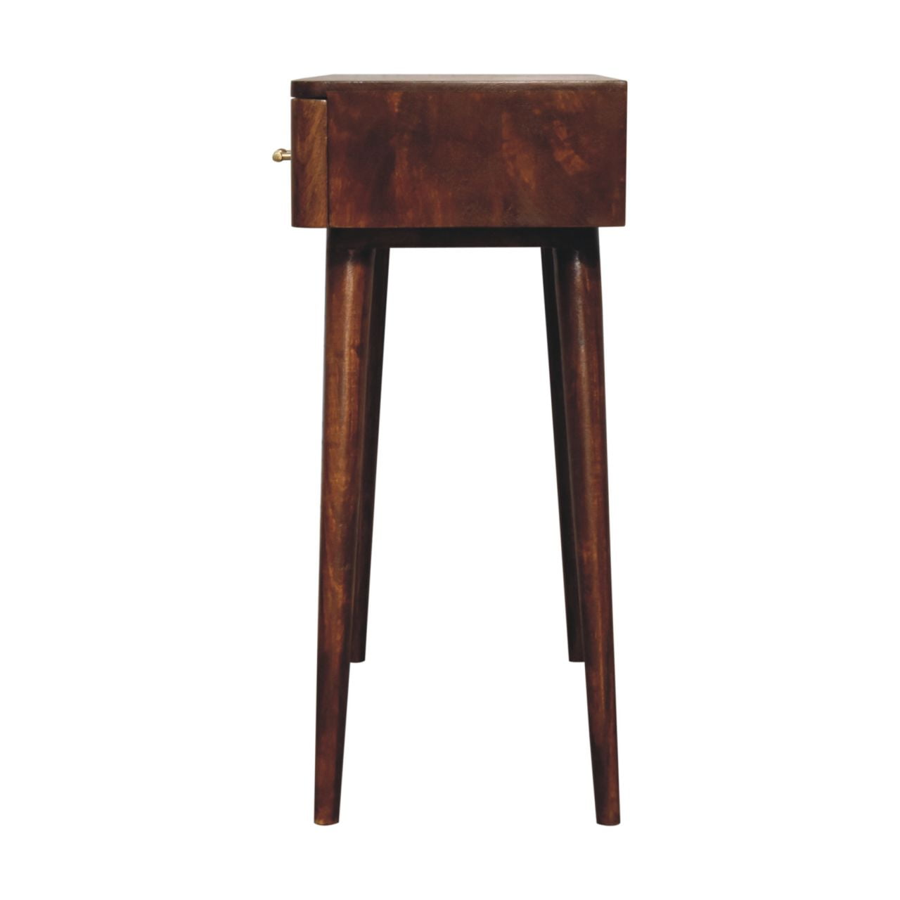 Chestnut T-Bar Console Table