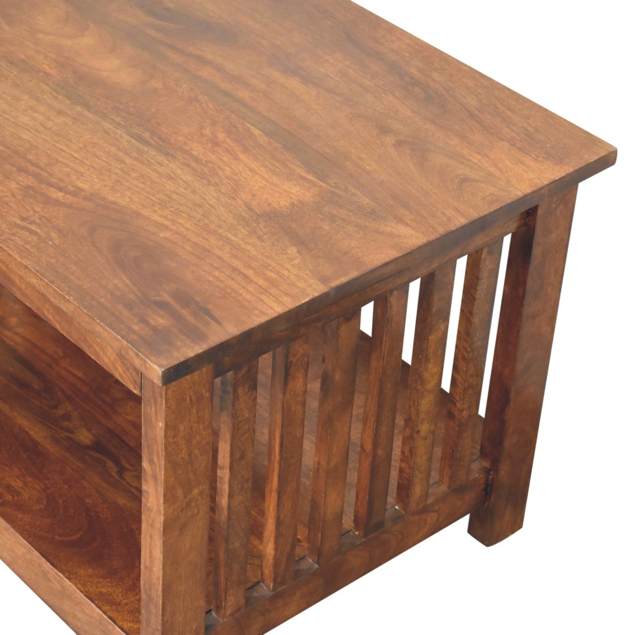 Slatted Chestnut Coffee Table