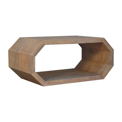 Hexagonal Marble Coffee Table