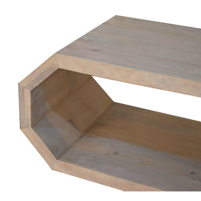 Hexagonal Marble Coffee Table