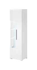 India 06 Tall Display Cabinet in White