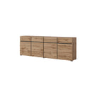 Kross 25 Sideboard Cabinet 225cm in Oak Wotan