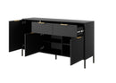 Lars Sideboard Cabinet 153cm [Drawers] in Anthracite