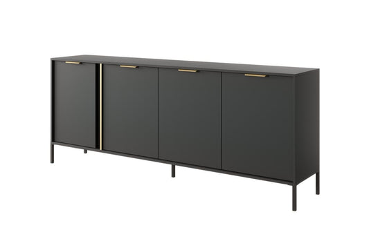 Lars Sideboard Cabinet 203cm in Anthracite