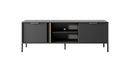 Lars TV Cabinet 153cm in Anthracite