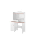 Luna LN-04 Desk Hutch in White Matt