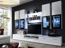 Lyra Entertainment Unit in White Gloss