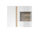 Arco Wall Hung Display Cabinet 97cm in White