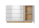 Arco Chest Of Drawers in White