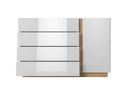 Arco Chest Of Drawers in White