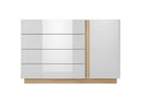 Arco Chest Of Drawers in White