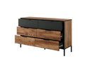 Milton Chest Of Drawers in Oak Chestnut