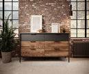 Milton Chest Of Drawers in Oak Chestnut