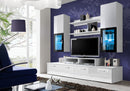 Mini Entertainment Unit in White Gloss