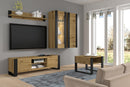 Mondi TV Cabinet 158cm in Oak Artisan