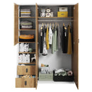 Massi MS-01 Wardrobe 150cm in Natural Hickory