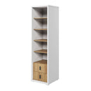 Massi MS-03 Bookcase in Natural Hickory