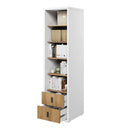 Massi MS-03 Bookcase in Natural Hickory