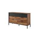 Milton Chest Of Drawers in Oak Chestnut